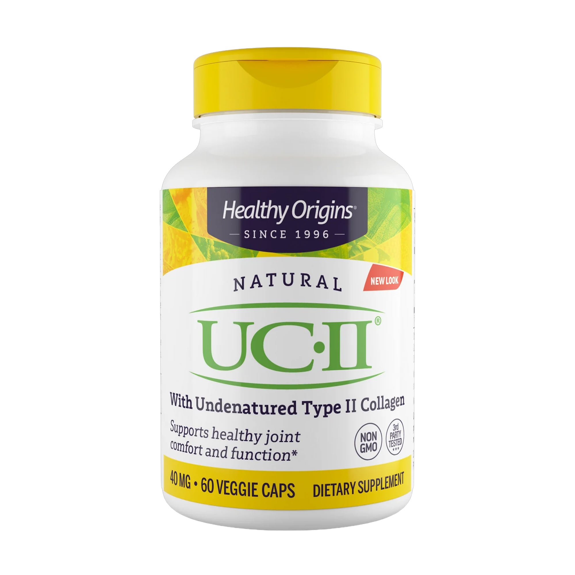 Колаген II типу неденатурований Healthy Origins UC-II, 40 мг, 60 капсул