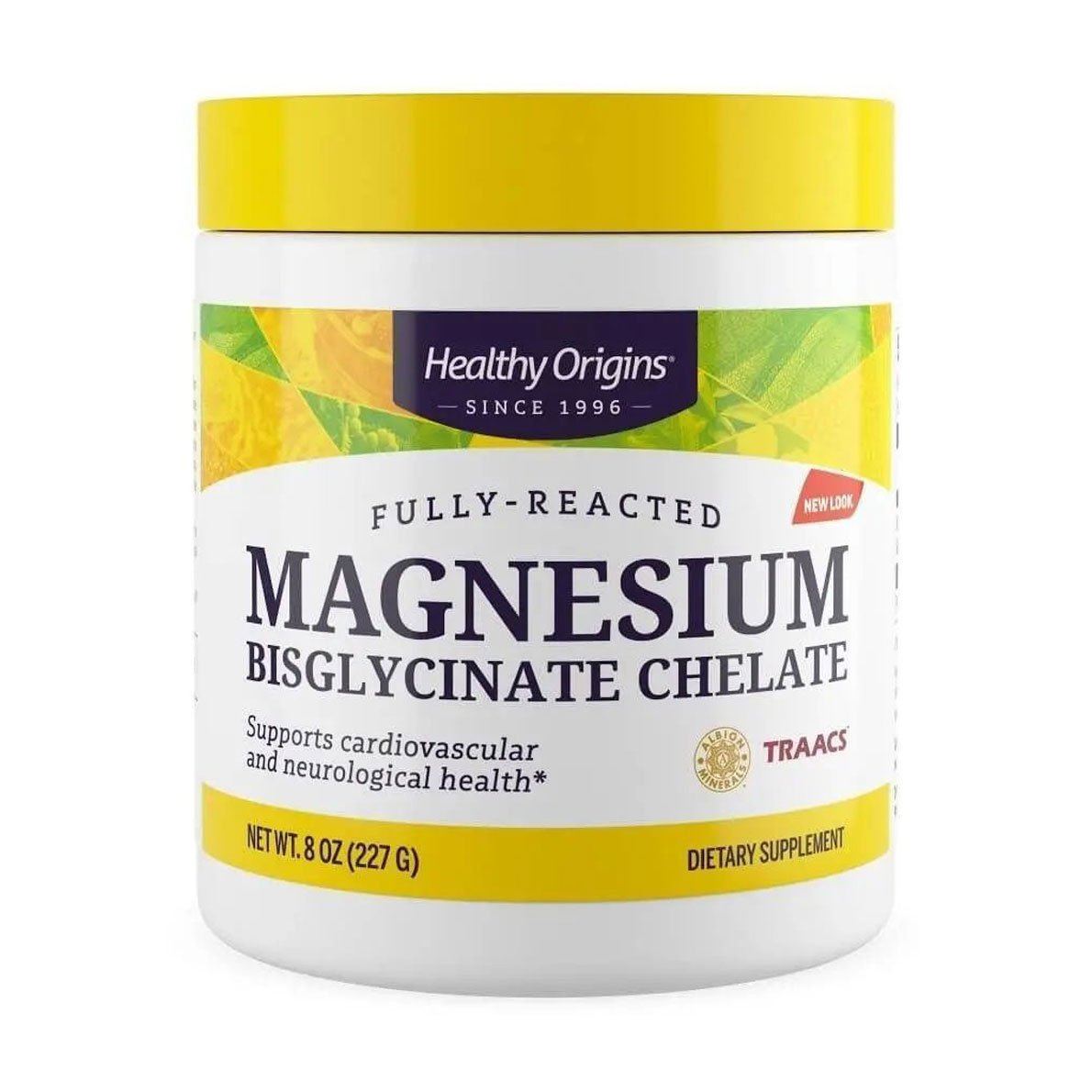 Магній хелат бісгліцинат Healthy Origins Magnesium Bisglycinate Chelate, 227 г